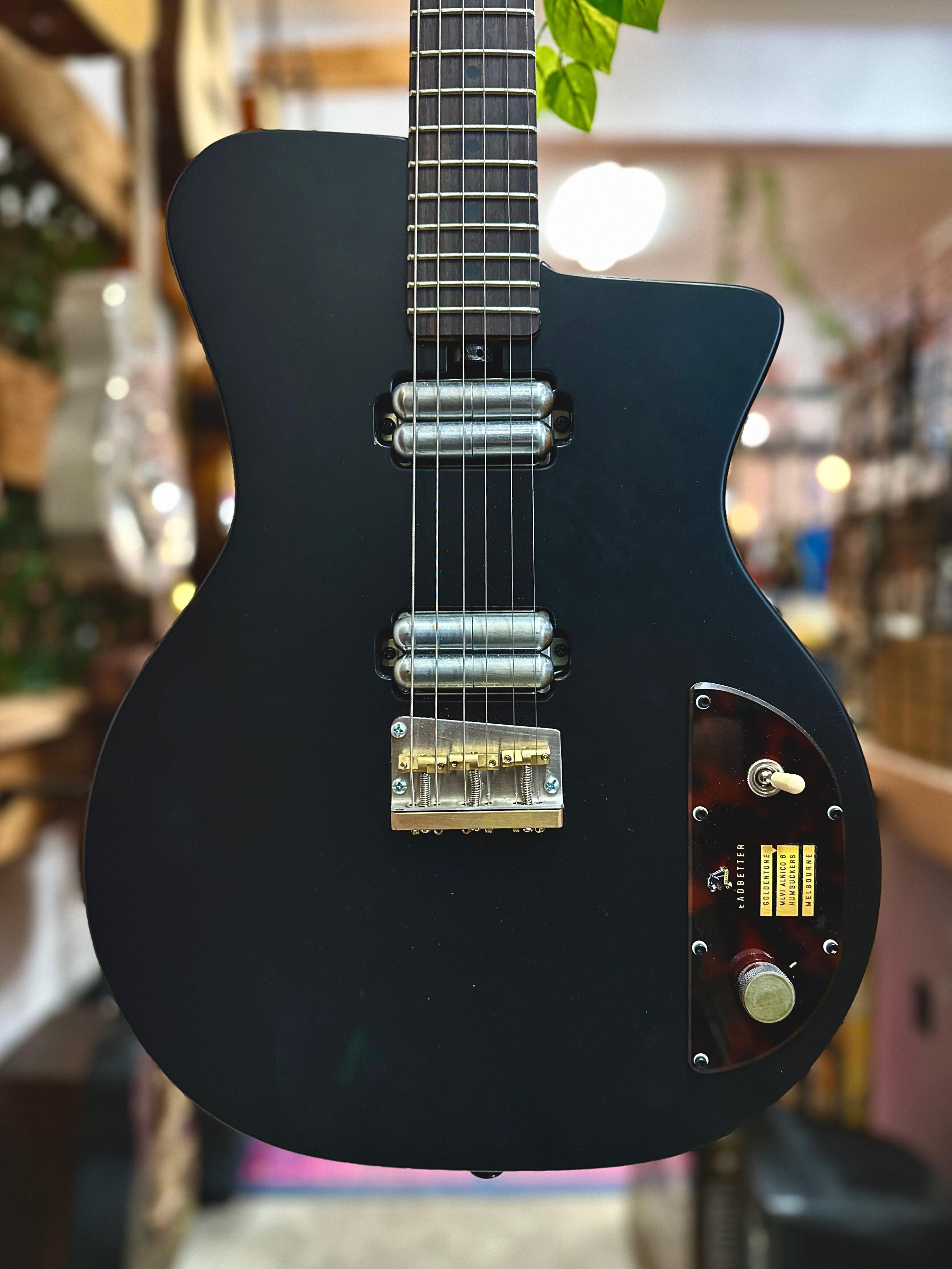 Leadbetter | GT | Battle Relic Black | Electric Guitar | SOLD Leadbetter | GT | Battle Relic Black | Electric Guitar | SOLD